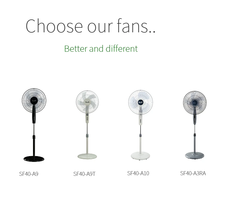Ready Stock stand fan powerful home electrical fans general electric fans