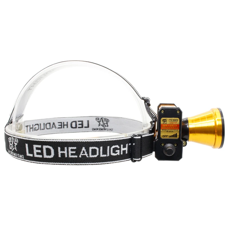 Rechargeable LED Headlamp Headlight Head Lamp Light High Lumen Lithium Battery