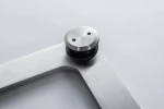 Rectangular Shape Curving Type stainless steel high quality glass fitting accessories