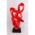 Import red contemporary sculpture outdoor stone sculpture hot sale from China