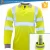 Import reflective tape for firefighter fluorescent yellow &amp; grey stripe tape used on high reflective safety vest fabric from China