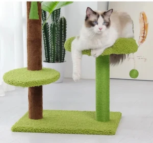 Relipet flower cat tree tower popular modern cat tree natural paradise cat tree