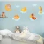 Import Removable children bedroom cartoon bear kids wall stickers decal from China