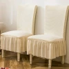 Removable Washable Dining Room Super Stretch spandex chair cover Seat Protector