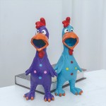 Rena Pet Hot Chicken Dog Toys Latex Molars Chew Teeth Cleaning Products Pet Vocal Toys
