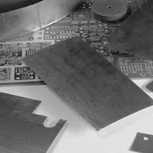 RoHS Recognized 0.03 ~ 1.5 mm Electrical Insulation Conductive Thermal Graphite Sheet