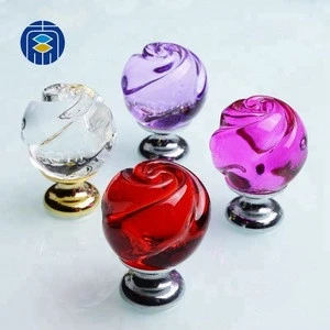 Rose designs knobs wholesale glass door knobs and handles for kitchen cabinets