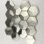 Import Rose Gold Hexagonal Metal 3D Effect Stainless Steel decorative Wall Mosaic  Tiles from China