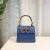 Import Rotating Lock Closure Ostrich Pattern Bamboo Handle Design Fashion  bags women handbags ladies shoulder from China