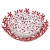Import Round hotel dinnerware serving fruit tray metal from China