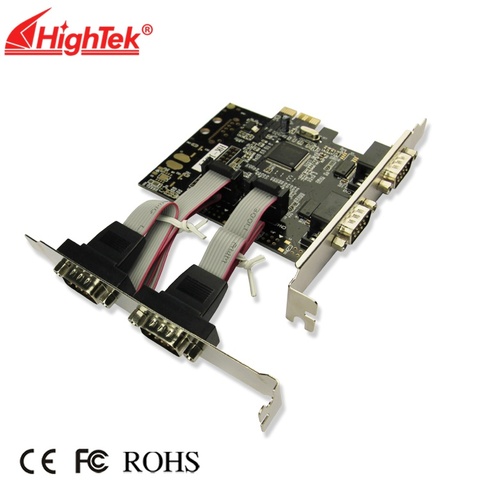 Buy Rs 232 Db9 9-pin Pci-e Serial Card Multiport Port Rs232 Adapter ...