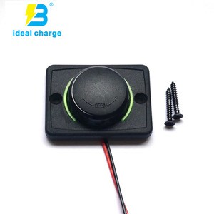 RV Charger Single USB Connector Socket Bus 12-24v Marine Cinema Seat Phone Charger with Rotated Cover