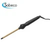 Sabeco Curling Wand Hair Curler Rose Gold 6 in 1 Titanium Barrel Hair Curler Iron Tong Set