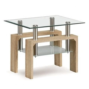 Safe Table Glass Clear Time Living Coffee Packing Room Tea Modern Furniture Desk Feature