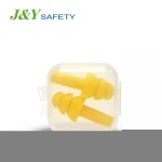Safety Water Proof Silicone Rubber Security Sound Filter Earplug Soft Silencio Novelty Military Pure Fit Ear Plugs Silicon