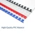 Import SAITAO 100 Pack 6mm 8mm 10mm Binding Spines Documents Reports A4 PVC 21 Holes Binding Comb from China