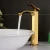Import Sanitary ware single handle design basin water gold bathroom faucets from China