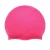Import Sedex audit Factory waterproof Eco-friendly material pure color silicone swim cap for  women from China