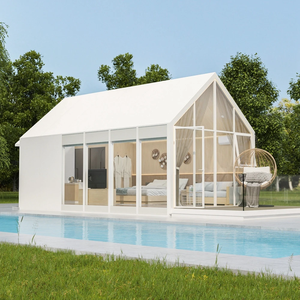 Self-installed movable mobile Aluminium tiny house modular home prefabricated house