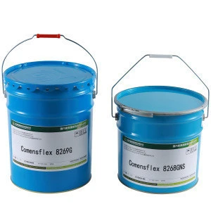 Self-leveling Liquid one part polyurethane waterproof coating with grey color for basement/construction building