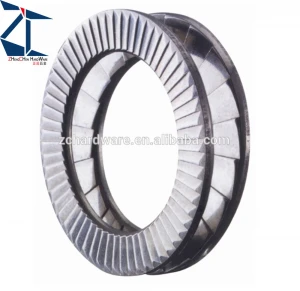 Self-limting bolt locking washers DIN25201 with stainless steel 304/316 Conical Disk washer