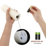 Senmasine 9PCS Battery Operated real wax Candle set Ivory LED Pillar Flameless Candles with 10-Key remote control