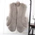Import SF0481 Top Quality Sleeveless Jacket Real Sliver Fox Fur Vest for Women from China