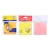 Import 100 sheets  neon assorted color 3 x 3 inches square fluorescent paper sticky notes from China