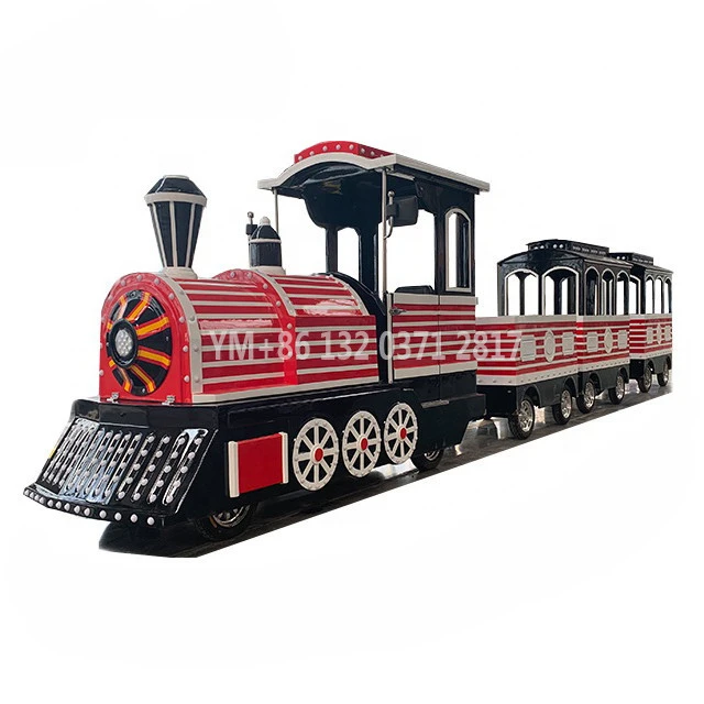 Shopping Mall Electric Trackless Rides Tourist Train Rides