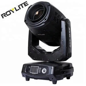 Show Lighting All in One 17R 350w Bulb Moving Head Light with Zooming High Power Brightness Beam Spot Wash 3 in 1