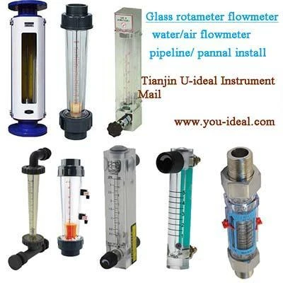 Sight Glass Rota flow meter Water Flowmeter Oxygen Glass Tube Rotameter with Alarm Switch Oil Level Indicator