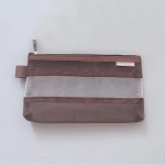 Simple small fresh pencil case creative examination storage bag large capacity transparent stationery pencil bag wholesale