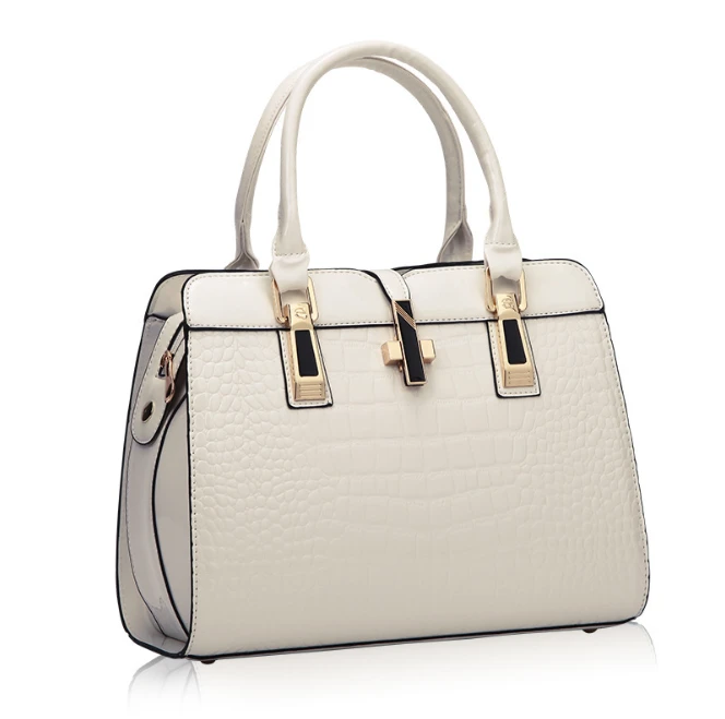 simple woman luxury 3pcs set handbags patent leather bags women handbags ladies