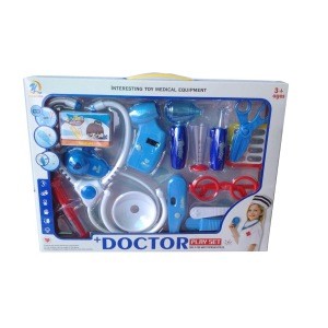 Simulation Plastic Medical Equipment Preschool Family Doctor Play Set Toys
