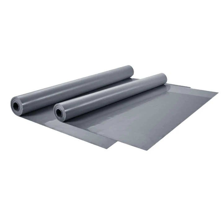 Single Ply PVC waterproof membrane sheet roll PVC Roofing Membrane Waterproofing homogeneous Smooth Version