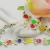 Import single trimming mesh ribbon rhinestone colours Drops of water  Two petals ceramic  sparkle ribbon chain Jewelry accessories from China