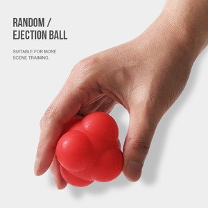 Six-point ball reaction agile bouncy ball basketball table tennis training change ball