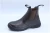 Import SJNO.8084 light surface leather upper pu injection outsole half cut slip-on safety work shoes industries from China