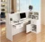 Import Small cheap white modern salon reception desk from China