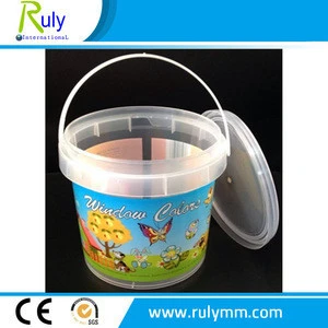 Small plastic pail with FDA certification