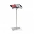 Import small square acrylic podium with aluminum pole for school bar lecture stand from China