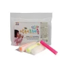 SNOW CRAYON 6 color Removbable Washable Wax Natural Paint Crayon from Korea