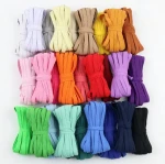 Soft Material Mask Rope Earloop 3mm 4mm 5mm 6mm Flat Round Mask Elastic