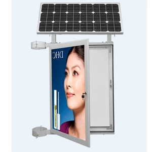 Solar System Intelligent Advertising led Light Box