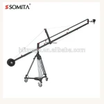 SOMITA professional jib arm with tripod and dolly camera crane jib arm, flexible camera arm