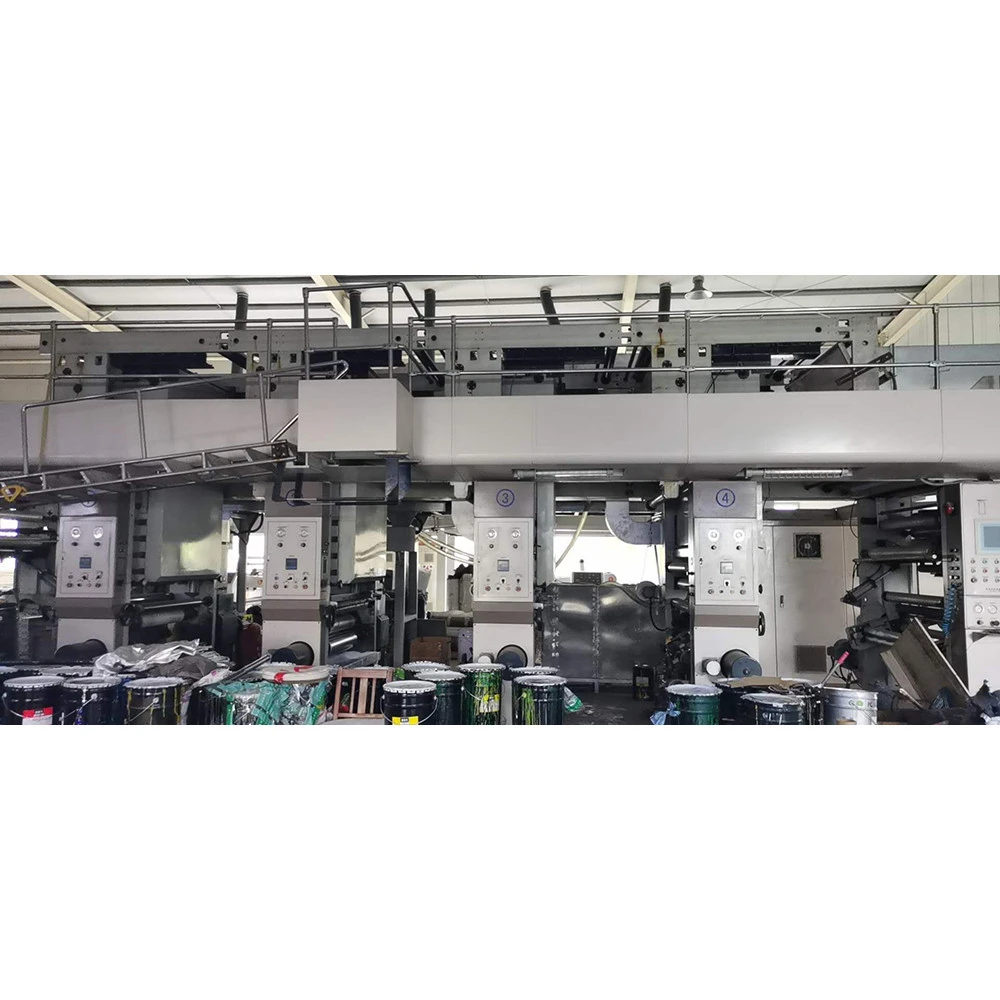 SOTECH used ELS 1050 width 4 color rotogravure printing machine