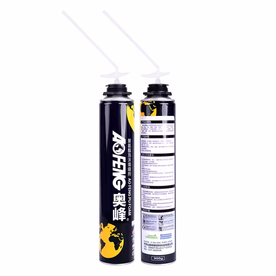 Construction Usage Polyurethane Adhesive Sealant Sealing Spray PU Foam for Gap Filler Air-Conditioning Hole