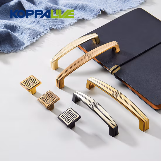 Koppalive Retro China Solid Brass Dresser Drawer Pull Antique Brass Furniture Kitchen Cabinet Handle &amp; Knob