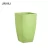 Import square ceramic pots vertical planter garden plastic flower vase from China