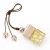 Import Square Hanging Auto Decoration Car Perfume Bottle Pendant Stainless Perfume Diffuser from China